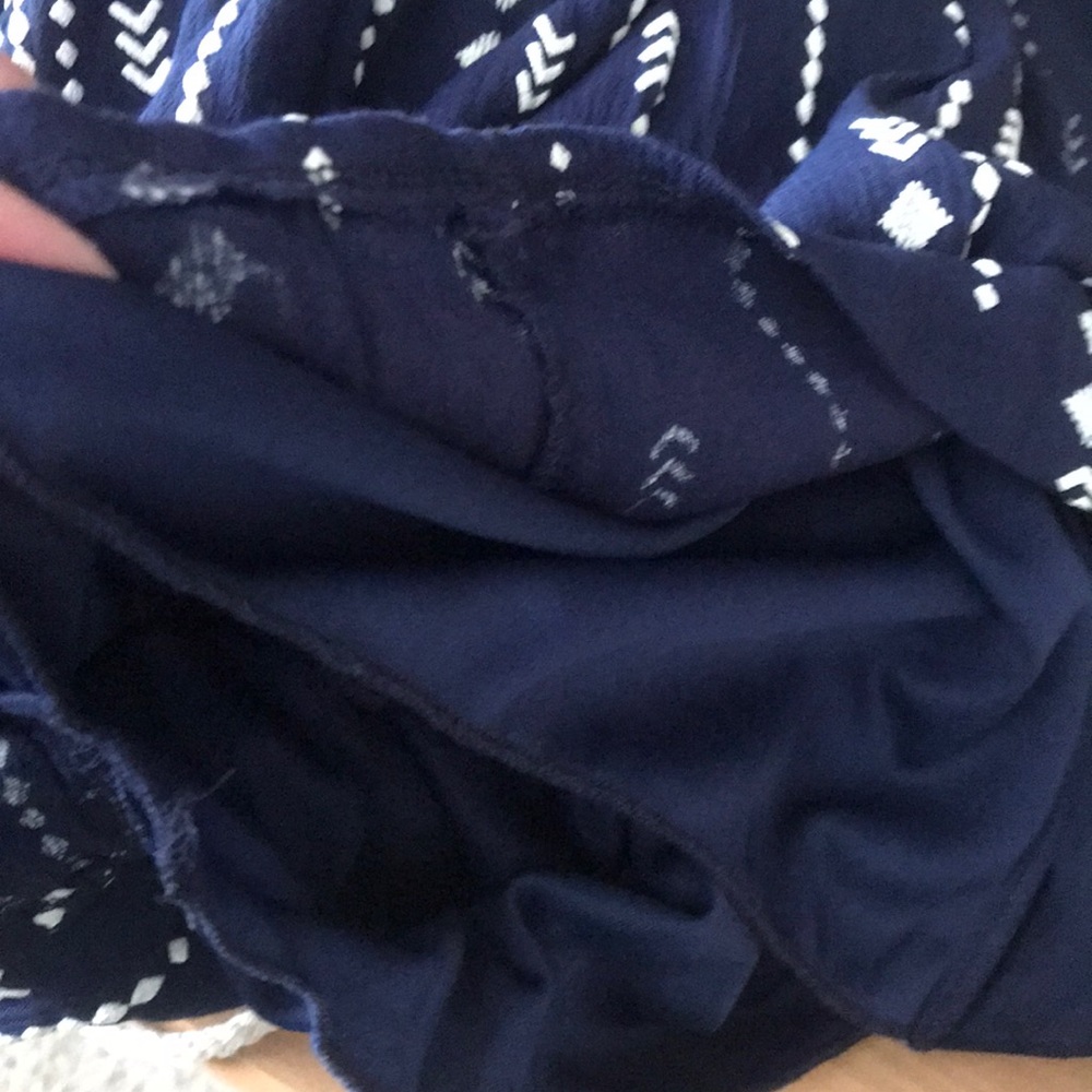 🔥2 hr SALE - Navy Shorts Romper, by Everly - Picture 5 of 6